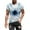 Blue, variant on APEXFWDT Big and Tall Casual T-Shirt for Men Summer Short Sleeve Crew Neck Tops 3D Print Graphic Tee TShirt Streetwear S-6X