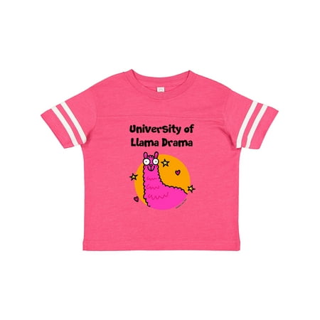 

Inktastic University of Llama Drama Gift Toddler Boy or Toddler Girl T-Shirt