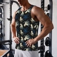 thumbnail image 5 of Fuzoiu Octopus 1 Print Men's Workout Tank Tops,Sleeveless Gym Shirt Quick Dry,Fitness Bodybuilding T-Shirt,Muscle Athletic Workout Tee-Medium, 5 of 7