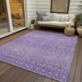 thumbnail image 6 of Addison Rugs Chantille Indoor/Outdoor Transitional Boho Lavender Washable Rectangle Rug, 9' x 12', 6 of 6