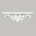 thumbnail image 2 of kurtrusly Floating Shelf Hollow Storage Rack for Office Bedroom Bathroom Decor Crafts white, 2 of 9