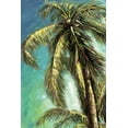 thumbnail image 2 of Dee Dee 23x32 White Modern Wood Framed Museum Art Print Titled - The Coconut Tree I, 2 of 4