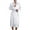 White, variant on Yuncity Mens Pajamas Set Bathrobe Long Sleeve Silk Satin Sleepwear Loungewear Soft Comfortable Breathable Pjs S-Xxxl