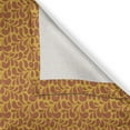 thumbnail image 6 of Ambesonne Autumn Valance & Curtain, Plant Shaped Leafy Motifs, 55"x45", Dark Yellow and Rust, 6 of 7