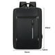 thumbnail image 2 of Mochilas para computadora portátil Mochila de viaje Mochila de mano Mochila informal con puerto de carga USB, negro, 2 of 6