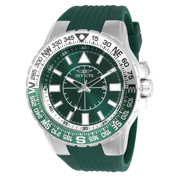 Invicta Aviator Quartz Green Dial Men's Watch 21622