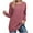 Z02-Pink, variant on idosla Womens Tunic Tops Turtleneck Long Sleeve Shirts Oversized Fall Sweaters Side Split High Low Hemline (Coffee, XXL)