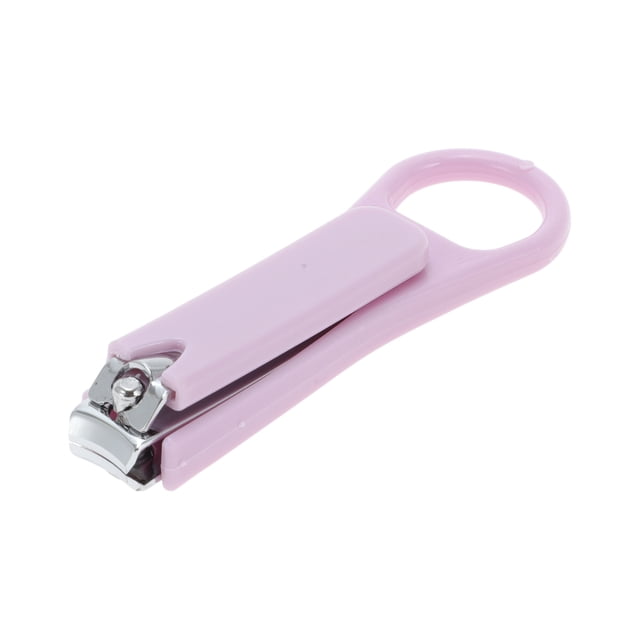 Cortauñas colgante único de 1 Pc para mujeres y hombres morado