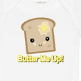 thumbnail image 4 of Inktastic Butter Me Up Toast Boys or Girls Baby Bodysuit, 4 of 5