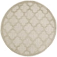 thumbnail image 2 of Nourison Easy Care 4' x Round Cream Modern Rug, 2 of 10
