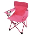 thumbnail image 1 of Ozark Trail Kids Arm Chair, 125lbs Weight Capacity, Color Pink, Polyester Fabric & Steel Frame, 1 of 8