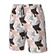 thumbnail image 4 of Balery Pigs Traje de Baño Estilo Hawaiano para Hombre, Shorts de Secado Rápido con Bolsillos-Medium, 4 of 6