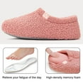 thumbnail image 3 of ATHMILE Slippers for Women House Slippers Bedroom Shoes with Fuzzy Memory Foam Lining Indoor Outdoor, 3 of 7