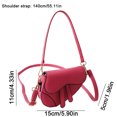 thumbnail image 4 of Bolso Bandolera para Mujer Bolso Cruzado Informal A La Minibolsos (rosa Rojo), 4 of 9