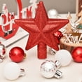 thumbnail image 6 of 30pcs Christmas Tree Ball Bauble Home Xmas Tree Hanging Plastic Ball Ornament, 6 of 8