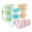 Green & Blue & Yellow & Pink, variant on 2 Pack Collapsible Silicone Travel Coffee Cups, Leak Proof Flip Lid Foldable Water Mug with Carry Lanyard, Portable Heat Insulation Reusable Cup for Camping Hiking Outdoor Travel Daily Commute