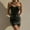 Black, variant on Women's Sexy Off Shoulder PU Faux Leather Bodycon Corset Tube Dress Vintage Strapless Ruched Mini Party Club Dresses