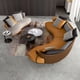 thumbnail image 3 of Sectional Set Living Room Sofas Set Nordic Recliner Modular Living Room Sofas Modern Curved Canape Salon Home Furniture SR50LS My Lux Decor Round, 3 of 17