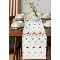thumbnail image 4 of nqOlkjepod Red Yellow Butterfly Table Runner 90 Inches Long Farmhouse Dress Scarves, Colorful Summer Farmhouse Retro Dining Tablerunner for Coffee Table/Kitchen Island/Party Décor, 13" x 90", 4 of 8