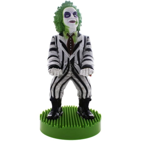 Exquisite Gaming: Warner Bros: Beetlejuice – Original Mobile Phone & Gaming Controller Holder Device Stand Cable Guys Licensed Figure Exquisite Gaming: Warner Bros: Beetlejuice – Original Mobile Phone & Gaming Controller Holder Device Stand Cable Guys Licensed Figure