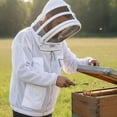 thumbnail image 6 of Bee Proof BP-301 Beekeeping with Veil 3 Layer Ultra Ventilated Bee with Total Protection with YKK Brass Zippers & Safety Fencing for Professional (XS), 6 of 6