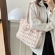 thumbnail image 4 of Bolsos de mano tipo burbuja para mujer, bolsos de hombro Hobo de nube a la moda de gran capacidad (rosa), 4 of 9