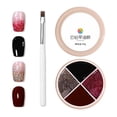 thumbnail image 3 of Pisexur Belleza Maquillaje Set de esmaltes de uñas en gel de 4 colores, color crema pudín, para principiantes.para mujeres y hombres, 3 of 3