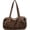 Brown, variant on Leopard Print Handbag Large Capacity Canvas Shoulder Tote Bag Stylish Versatile Hobo Bag for Daily Commute Work