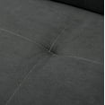 thumbnail image 3 of Modern Faux Suede Futon Sofa Bed,70" Convertible Sleeper Sofa Bed with 3 Adjustable Backrest Angles,Futon Couch Loveseat for Small Place,Dark Gray, 3 of 6