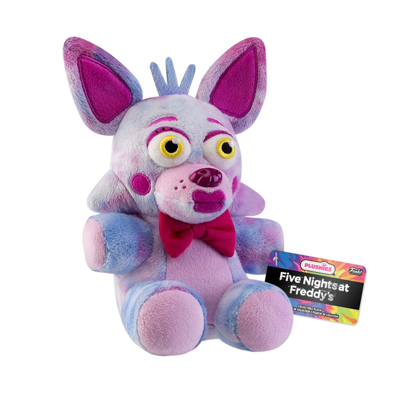 10'' Tie-Dye Foxy Jumbo Plush