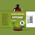 thumbnail image 2 of Lab Bulks Essential Oil Peppermint Essential Oil, 16 oz Bottle for Diffusers, House Cleaning, Candles, 1 Pack, Aromatherapy Oil, 2 of 9
