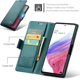thumbnail image 3 of Funda tipo cartera para Samsung Galaxy A53 5G con bloqueo RFID, tarjetero, soporte magnético, funda protectora de piel con tapa para Samsung Galaxy A53 5G de 6,5 pulgadas, 3 of 6