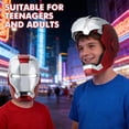 thumbnail image 5 of Satmonnus Wearable MK5 Iron Helmet 1:1 Scale with Remote, Touch, and Voice Control Modes, Featuring Sound Effects, Ideal for Role-Playing and Halloween Gifts, Adult Collectible Edition, 5 of 7