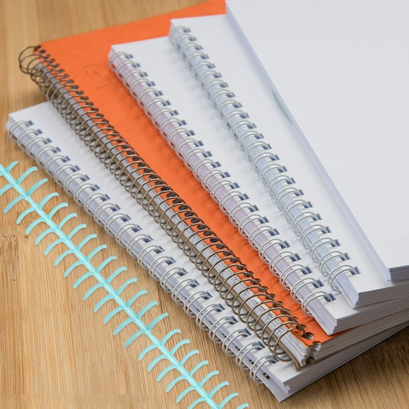 Masteelf 10Pcs Multi-Color Plastic Binder Rings for Loose Leaf Notebooks Ideal for Office and Student Documents Easy to Open and Close Comb Binding Spines