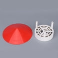 thumbnail image 4 of LOLIPPYY 2pcs Durable Chimney Funnel Covers Rainproof Ventilation Caps For Outdoor Use Fit Against Rain And Debris, 4 of 7
