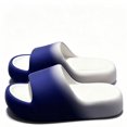 thumbnail image 2 of IEMIEMIEM Pillow Slippers Lightweight House Slides Shower Sandals Cushioned Thick Sole Beach Sandal Comfort Bathroom Shower Slipper for Indoor Outdoor 8.5 wide, 2 of 4