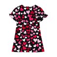thumbnail image 3 of RXIRUCGD 2025 Vêtements d'Été pour Enfants 3-12 Ans Mode Imprimée Pyjama Rêveur Mi-Mollet Chemise de Nuit, 3 of 4