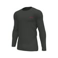 thumbnail image 3 of Wrangler Workwear Men's Performance Ribbed Fleece Base Layer Top Long Sleeve Thermal Shirt, M, Charcoal, 3 of 4