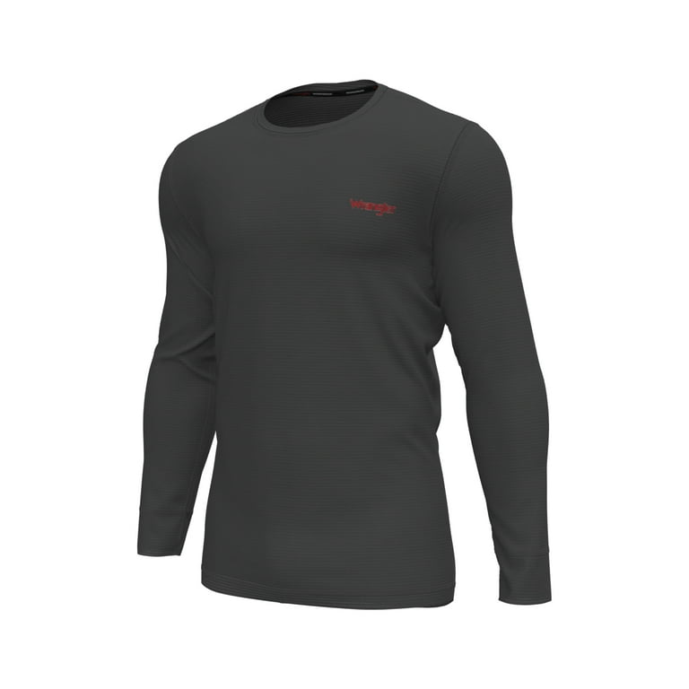 Wrangler Men's Thermal Fleece Base Layer Top, Long Sleeve, XL
