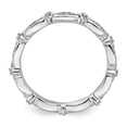 thumbnail image 2 of Stackable Expressions Sterling Silver  Diamond Ring, 2 of 5