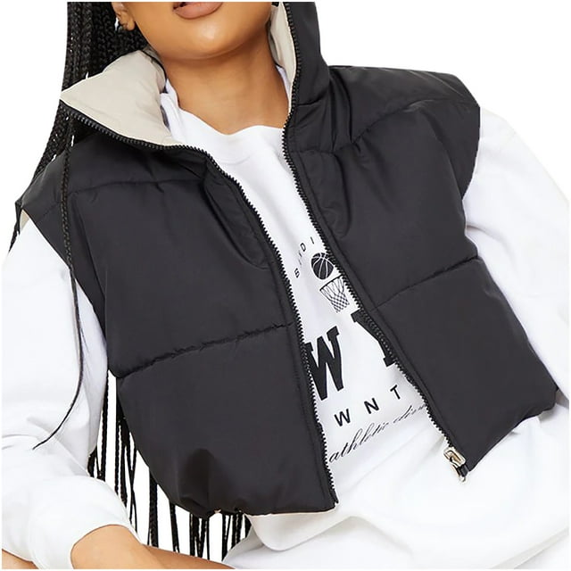 WREESH Vestes à Fermeture Éclair pour Femmes, Veste Bomber Chaude à Double Usage