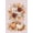 Floral Wreath, variant on Oak Tree Cardinal Bird Pumpkin Garden Flag 12x18 Inch Double Sided, Fall Maple Leaf Harvest Yard Flag, Vintage Farmhouse Neutral Tone Thanksgiving Outdoor Decor Flag