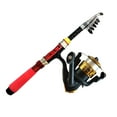Fishing Gear and Equipment,ECKYADAM Ultra-short Small Fishing Rod Set