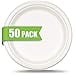 thumbnail image 3 of Green Earth - Natural Bagasse (Sugarcane Fiber) Tree Free 9" Paper Plate / Biodegradable / Compostable (50 Counts Disposable Platesï¼‰, 3 of 4