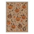 thumbnail image 6 of GENIMO 5'x7' Halloween Area Rug for Living Room, Washable Non Slip Soft Farmhouse Pumpkin Indoor Rug for Bedroom Dining Room Home Office, Vintage Caramel, 6 of 6