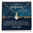thumbnail image 2 of To My Wife Always Remember Alluring Ribbon Necklace Message Card, 2 of 20