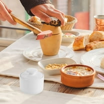 WHAMVOX Sugar Bowl with Lid Ceramic Sugar Bowl Sugar Container for Coffee Bar Sugar Jar Sugar Dispenser Bowl Kitchen Decor 170ml