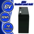 thumbnail image 3 of PowerStar AGM612 6V 12AH Replacement Battery for Neptune NT-6120 - 6 Pack, 3 of 7