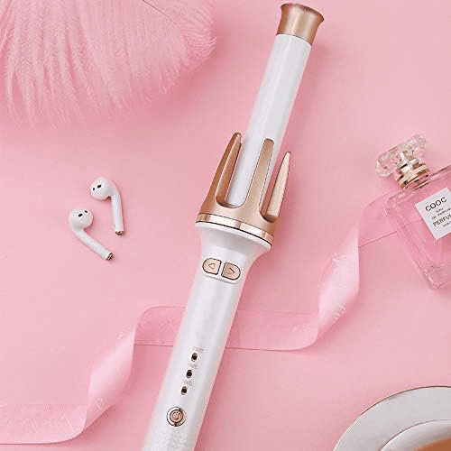 2025 latest Automatic Curling Iron Rotating Hair Curler Electric Ceramic Curling Iron Roller for Lazy Fast Heating Auto Hair Styling Tools