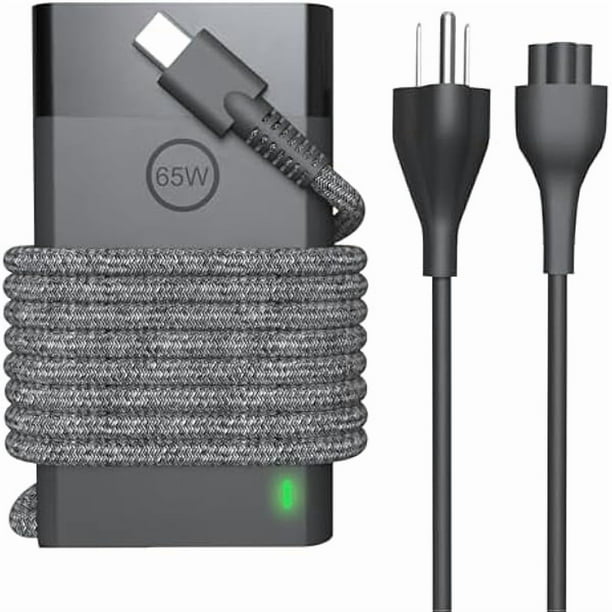 wonima11 65W USB C New Slim Laptop Charger Power Cord Compatible with HP Elitebook X360, Envy X360, Spectre X360, Chromebook, Probook, Zbook, Elite X2 Type C Ac Adapter Fast Charging Computer Charger